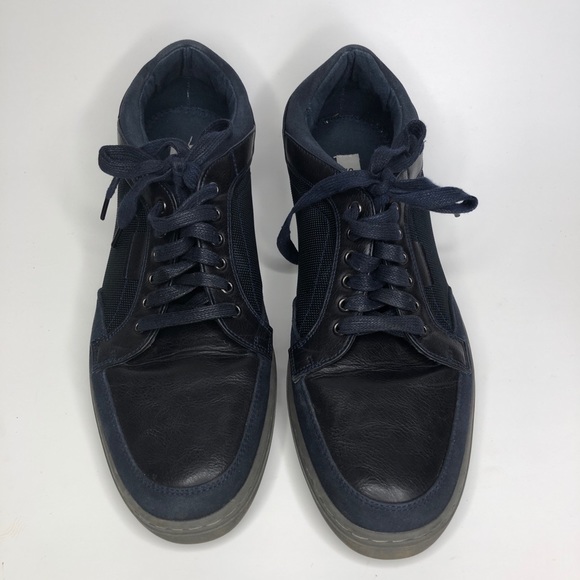 Steve Madden Men’s sz 12 navy sneaker tennis shoe - Picture 2 of 9